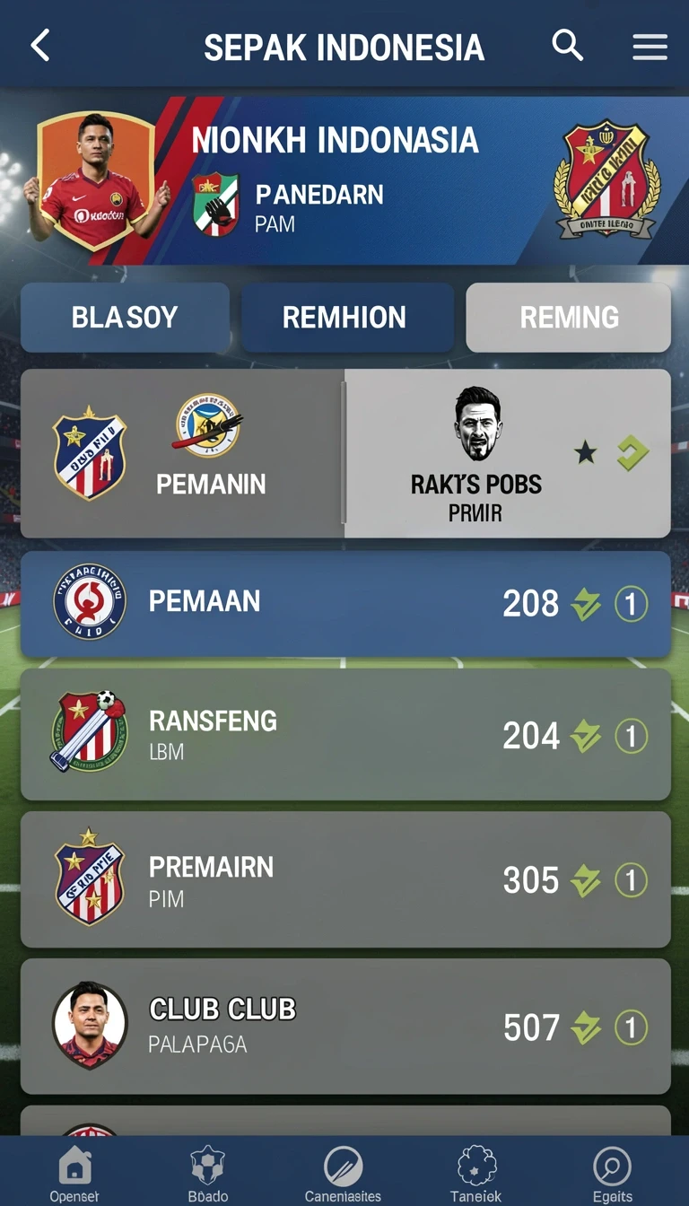 Tampilan antarmuka v21 di Android